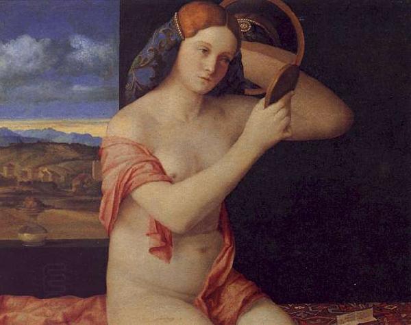 Giovanni Bellini Young Woman at her Toilet China oil painting art